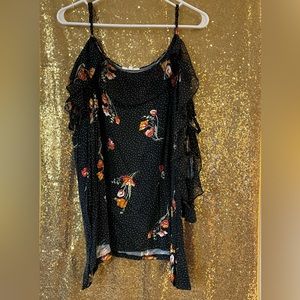 Maurices Floral Blouse Size 3
